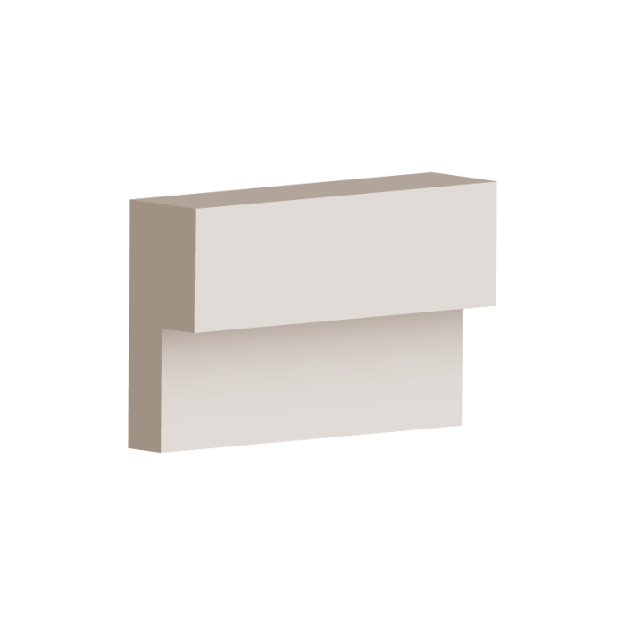 RL045 - Step Moulding 100mm x 40mm