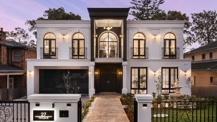Lindfield home front facade