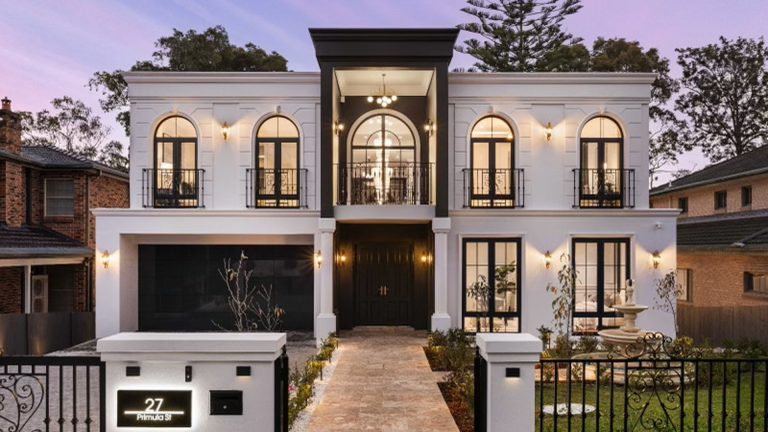 Lindfield home front facade