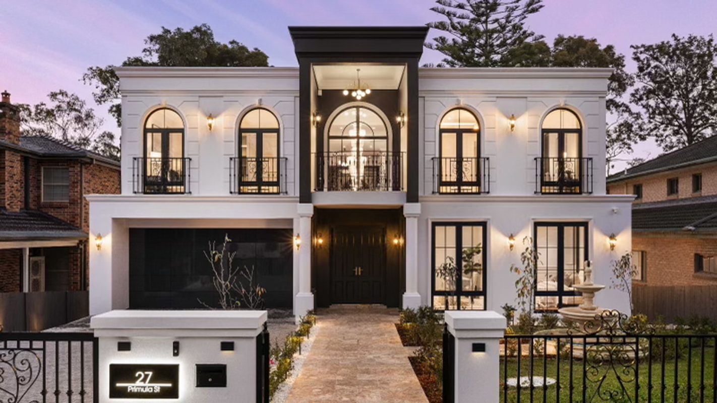 Lindfield home front facade
